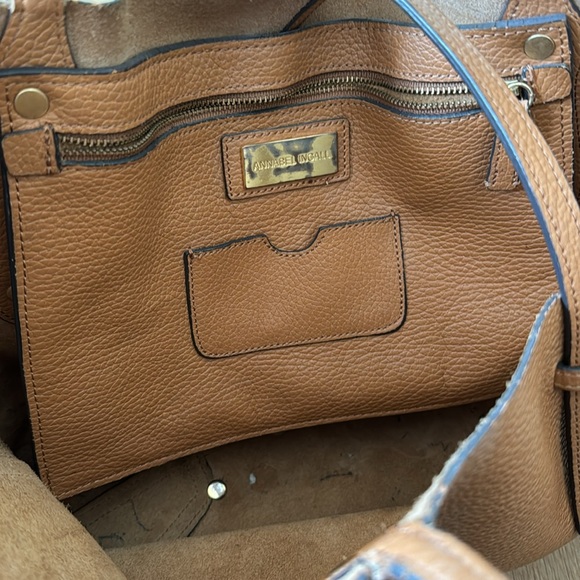 Annabel Ingall caramel small Isabella leather tote - Picture 4 of 5